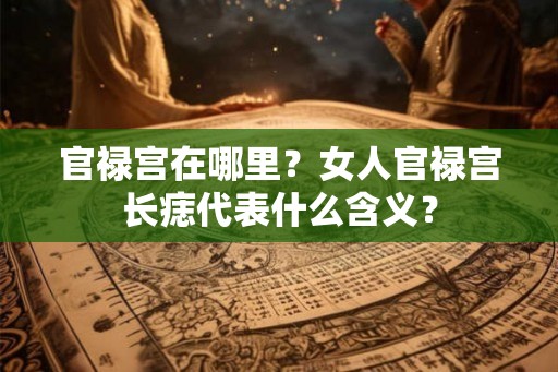 官禄宫在哪里?女人官禄宫长痣代表什么含义? 官禄宫在哪里?女人官禄宫长痣代表什么含义?