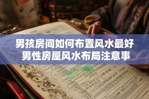 男孩房间如何布置风水最好 男性房屋风水布局注意事项