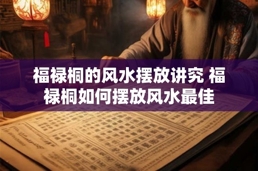 福禄桐的风水摆放讲究 福禄桐如何摆放风水最佳