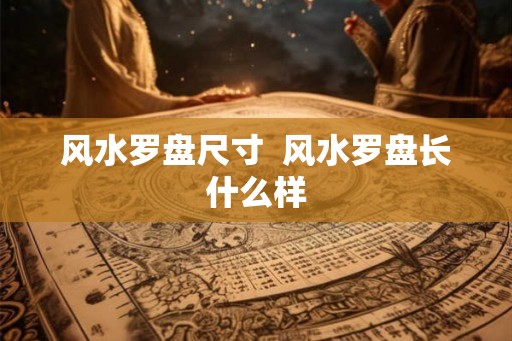 风水罗盘尺寸 风水罗盘长什么样 风水罗盘尺寸 风水罗盘长什么样
