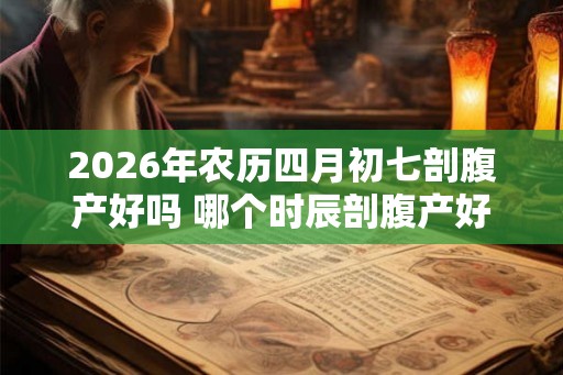 2026年农历四月初七剖腹产好吗 哪个时辰剖腹产好 2026年农历四月初七剖腹产好吗 哪个时辰剖腹产好