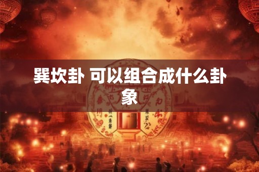 巽坎卦 可以组合成什么卦象