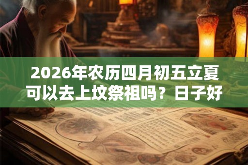 2026年农历四月初五立夏可以去上坟祭祖吗？日子好不好？