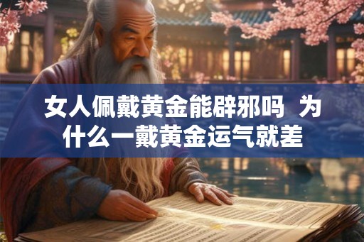 女人佩戴黄金能辟邪吗 为什么一戴黄金运气就差 女人佩戴黄金能辟邪吗 为什么一戴黄金运气就差