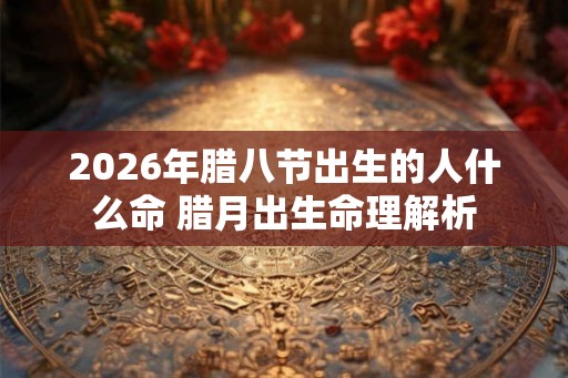 2026年腊八节出生的人什么命 腊月出生命理解析 2026年腊八节出生的人什么命 腊月出生命理解析