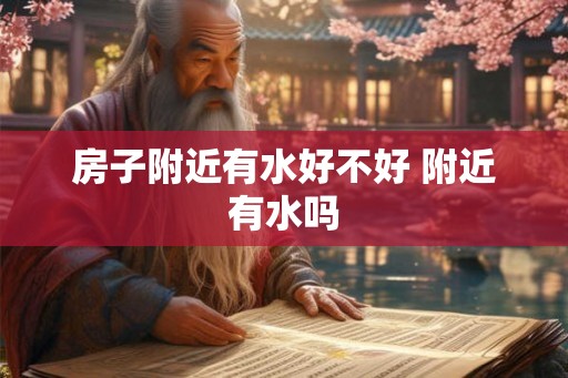 房子附近有水好不好 附近有水吗