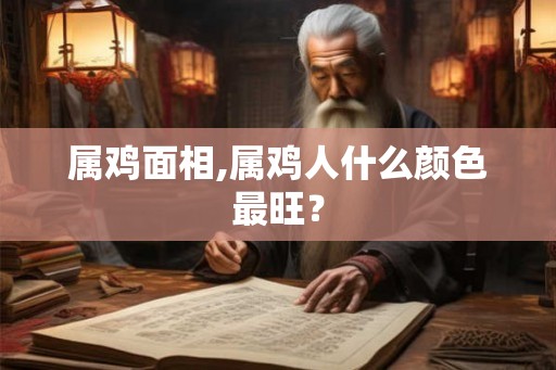 属鸡面相,属鸡人什么颜色最旺? 属鸡面相,属鸡人什么颜色最旺?