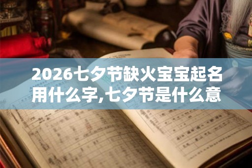 2026七夕节缺火宝宝起名用什么字,七夕节是什么意思