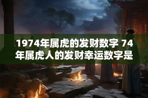 1974年属虎的发财数字 74年属虎人的发财幸运数字是什么 1974年属虎的发财数字 74年属虎人的发财幸运数字是什么