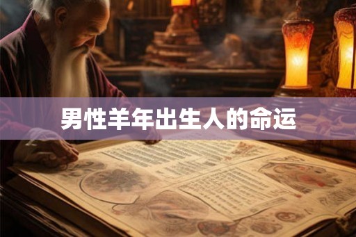 男性羊年出生人的命运 男性羊年出生人的命运