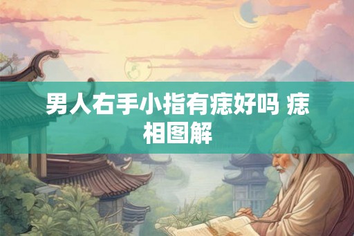 男人右手小指有痣好吗 痣相图解