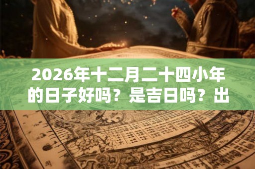 2026年十二月二十四小年的日子好吗?是吉日吗?出殡合适吗? 2026年十二月二十四小年的日子好吗?是吉日吗?出殡合适吗?