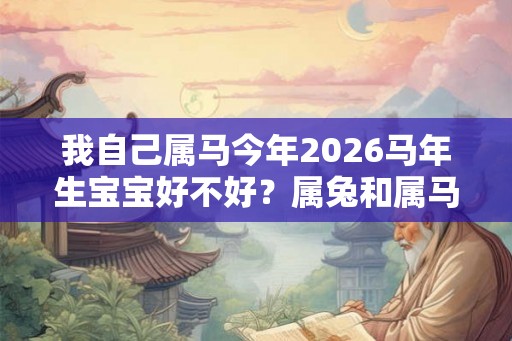 我自己属马今年2026马年生宝宝好不好？属兔和属马合不合？