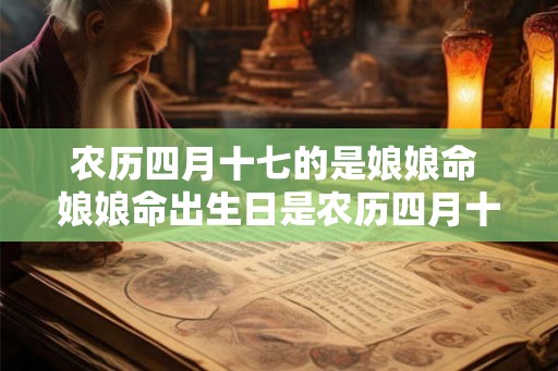农历四月十七的是娘娘命 娘娘命出生日是农历四月十七吗