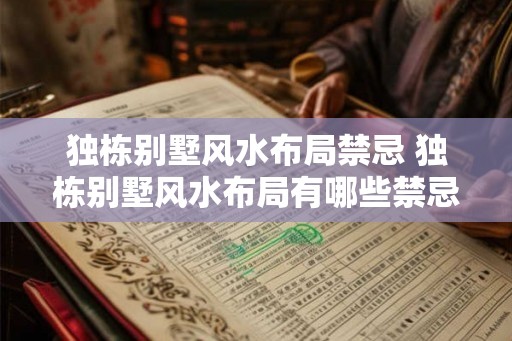 独栋别墅风水布局禁忌 独栋别墅风水布局有哪些禁忌 独栋别墅风水布局禁忌 独栋别墅风水布局有哪些禁忌