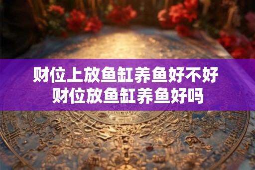 财位上放鱼缸养鱼好不好 财位放鱼缸养鱼好吗