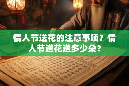 情人节送花的注意事项？情人节送花送多少朵？