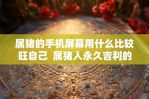 属猪的手机屏幕用什么比较旺自己  属猪人永久吉利的颜色