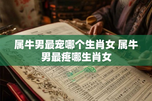 属牛男最宠哪个生肖女 属牛男最疼哪生肖女