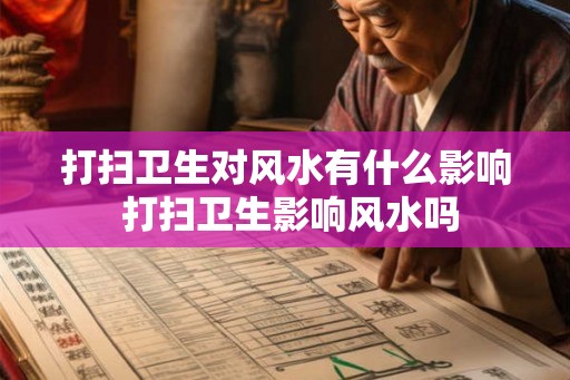 打扫卫生对风水有什么影响 打扫卫生影响风水吗 打扫卫生对风水有什么影响 打扫卫生影响风水吗
