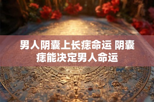 男人阴囊上长痣命运 阴囊痣能决定男人命运