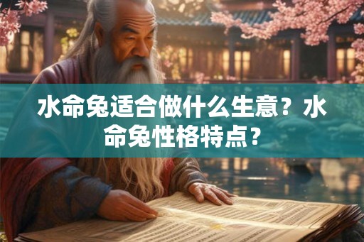水命兔适合做什么生意？水命兔性格特点？