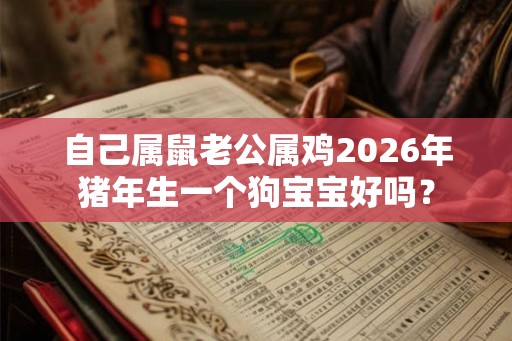 自己属鼠老公属鸡2026年猪年生一个狗宝宝好吗？