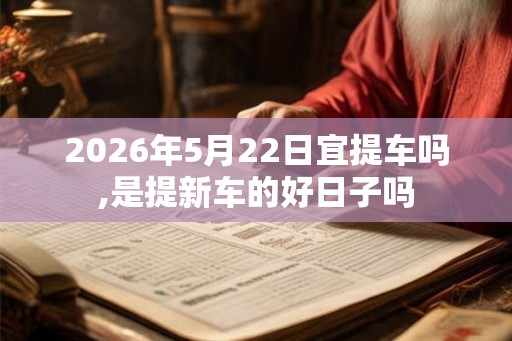 2026年5月22日宜提车吗,是提新车的好日子吗