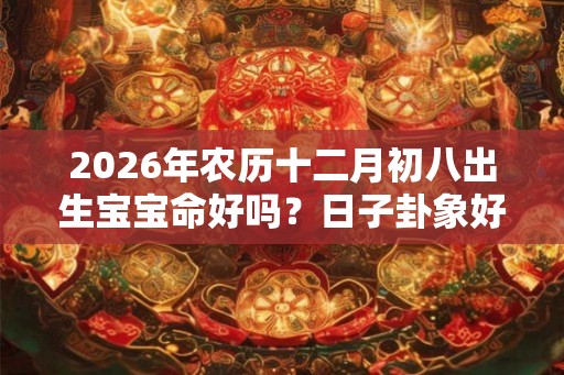 2026年农历十二月初八出生宝宝命好吗？日子卦象好吗？
