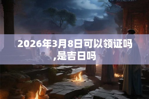 2026年3月8日可以领证吗,是吉日吗 2026年3月8日可以领证吗,是吉日吗