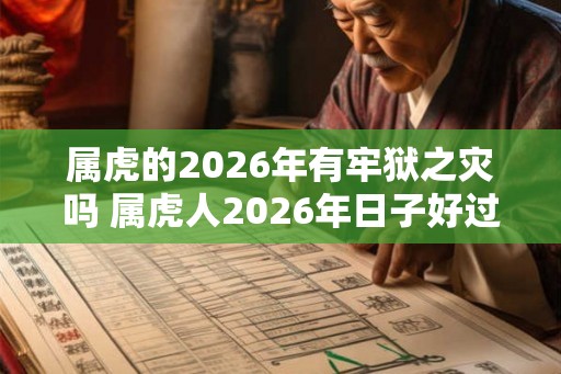 属虎的2026年有牢狱之灾吗 属虎人2026年日子好过吗 属虎的2026年有牢狱之灾吗 属虎人2026年日子好过吗