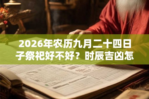 2026年农历九月二十四日子祭祀好不好?时辰吉凶怎么样? 2026年农历九月二十四日子祭祀好不好?时辰吉凶怎么样?