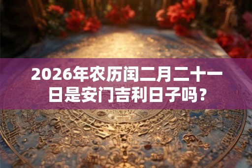2026年农历闰二月二十一日是安门吉利日子吗？