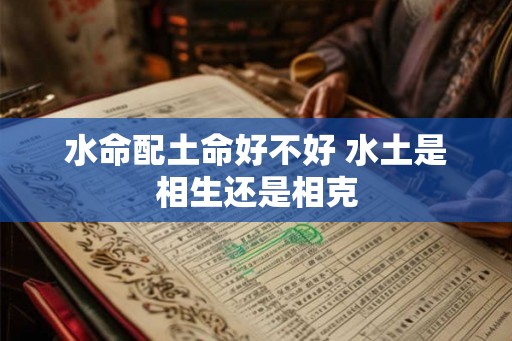 水命配土命好不好 水土是相生还是相克