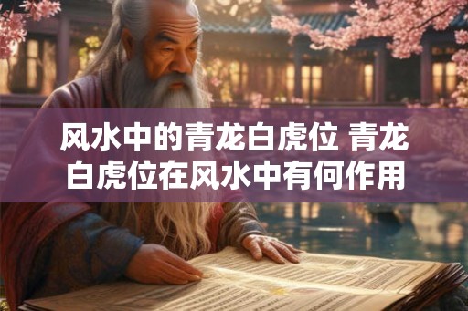 风水中的青龙白虎位 青龙白虎位在风水中有何作用