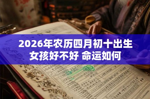 2026年农历四月初十出生女孩好不好 命运如何