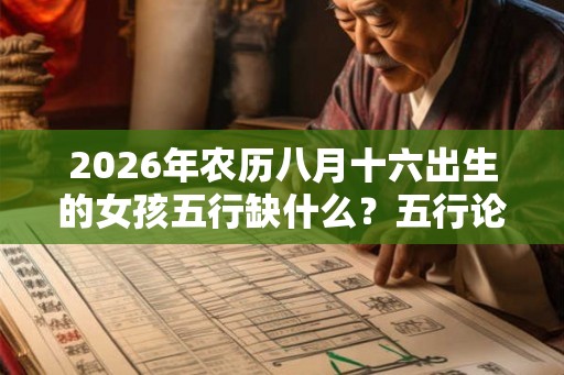 2026年农历八月十六出生的女孩五行缺什么？五行论命如何？