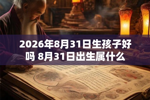 2026年8月31日生孩子好吗 8月31日出生属什么