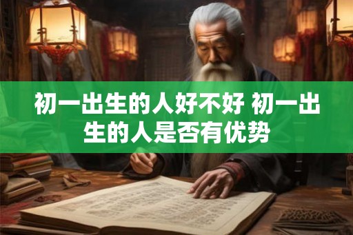 初一出生的人好不好 初一出生的人是否有优势