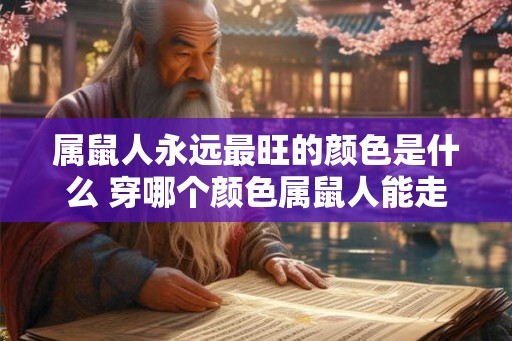 属鼠人永远最旺的颜色是什么 穿哪个颜色属鼠人能走运