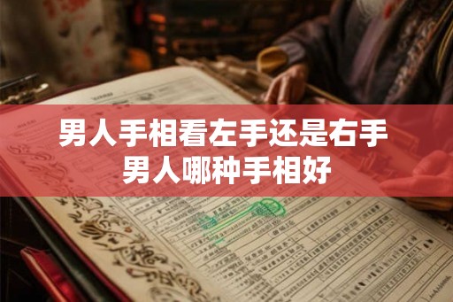 男人手相看左手还是右手 男人哪种手相好 男人手相看左手还是右手 男人哪种手相好