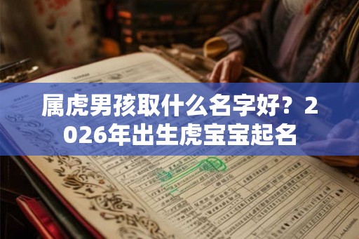 属虎男孩取什么名字好?2026年出生虎宝宝起名 属虎男孩取什么名字好?2026年出生虎宝宝起名