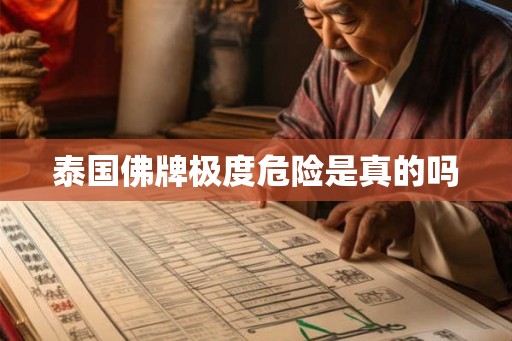 泰国佛牌极度危险是真的吗