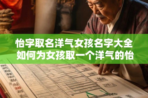 怡字取名洋气女孩名字大全 如何为女孩取一个洋气的怡字名字