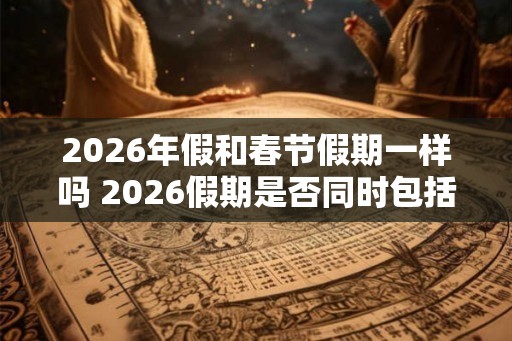2026年假和春节假期一样吗 2026假期是否同时包括春节