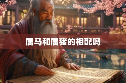 属马和属猪的相配吗