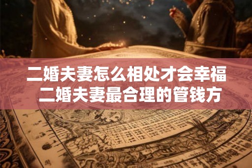 二婚夫妻怎么相处才会幸福  二婚夫妻最合理的管钱方法