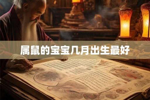 属鼠的宝宝几月出生最好