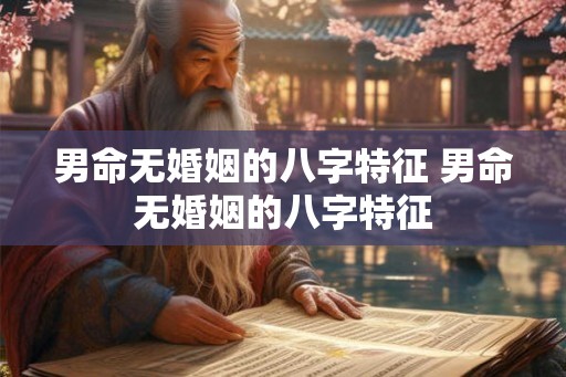 男命无婚姻的八字特征 男命无婚姻的八字特征 男命无婚姻的八字特征 男命无婚姻的八字特征