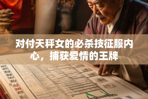 对付天秤女的必杀技征服内心，捕获爱情的王牌
